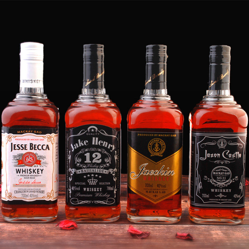 洋酒威士忌4瓶组合套餐杰西贝卡700ml+杰克亨利700ml+金樽+古堡|ruв категории вино, вино, виски/Whiskey - от Buy2taobao.com для оказания профессиональной услуги покупки агента Taobao