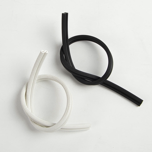 老式铝合金纱窗压条塑钢窗户纱网空心橡胶条门窗固定皮条卡条