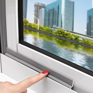 推拉门窗密封胶条窗户漏风防风保暖膜封窗冬季铝合金隔音临街神器