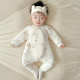 特价 新生婴儿衣服连体衣春秋03月初生宝宝护肚哈衣纯棉薄棉空气层