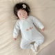 特价 满月宝宝护肚连体衣哈衣打底内衣 新生婴儿衣服纯棉无骨春秋季