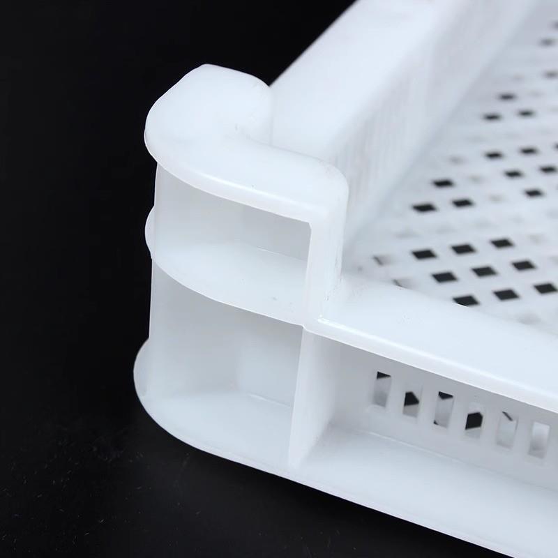 加厚盘家用仓库烘干网格矮塑料框冰盘盘多肉托盘晾晒架冷冻单冻器