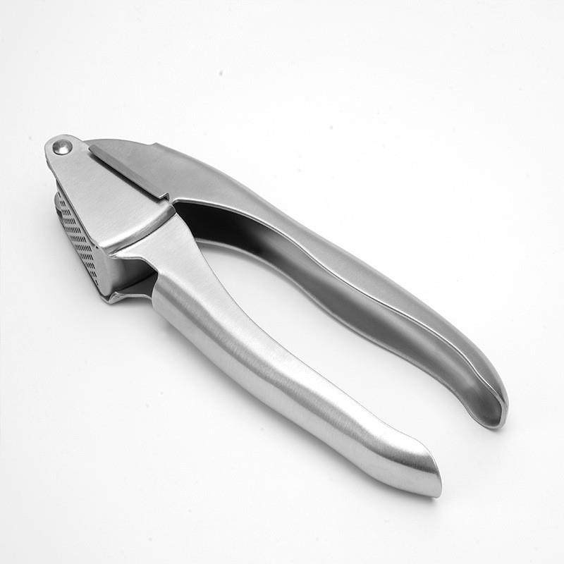 304不锈钢加厚压蒜器器蒜泥夹子蒜蓉器家用多功能捣蒜器厨房工具