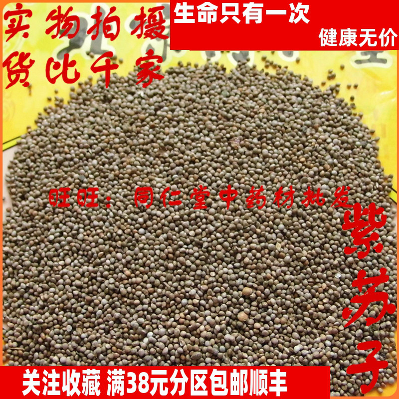 50克 紫苏子 可打粉 特级北京同某堂中药材同品质精选 品