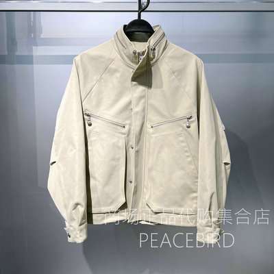 B2BCG1160G4 太平鸟男装2026年春装新款休闲时尚潮流立领夹克外套