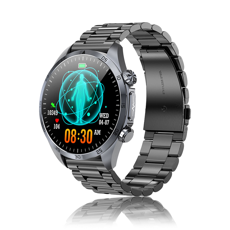 高精度无创测尿酸血糖血压血脂智能手表24小时动态监测量健康手环