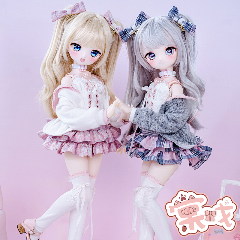【棠戏BJD现货】4分娃衣 放课后fuwafuwatime mdd/熊妹/msd/四分