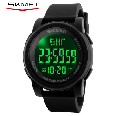 时刻美男士大表盘防水电子手表