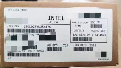 【初芯电子】 10CL025YU256I7G 封装BGA256 嵌入式可编程门阵列