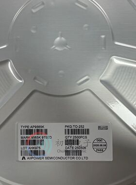 全新原装 AP9565K 封装TO-252 丝印9565K  MOS场效应管40V 24.5A