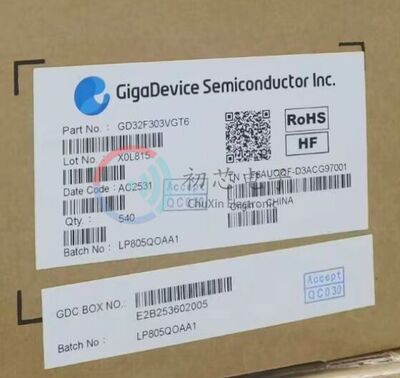 【初芯电子】全新原装GD32F303VGT6 封装LQFP100 32位微控制器MCU