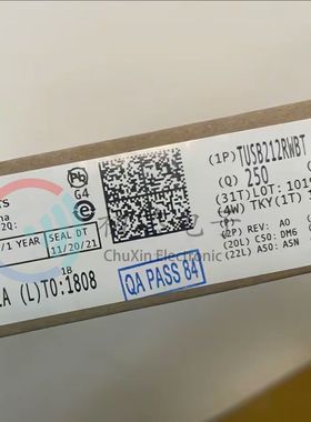 【初芯电子】TUSB212RWBT封装X2QFN-12丝印22  USB高速信号调节器