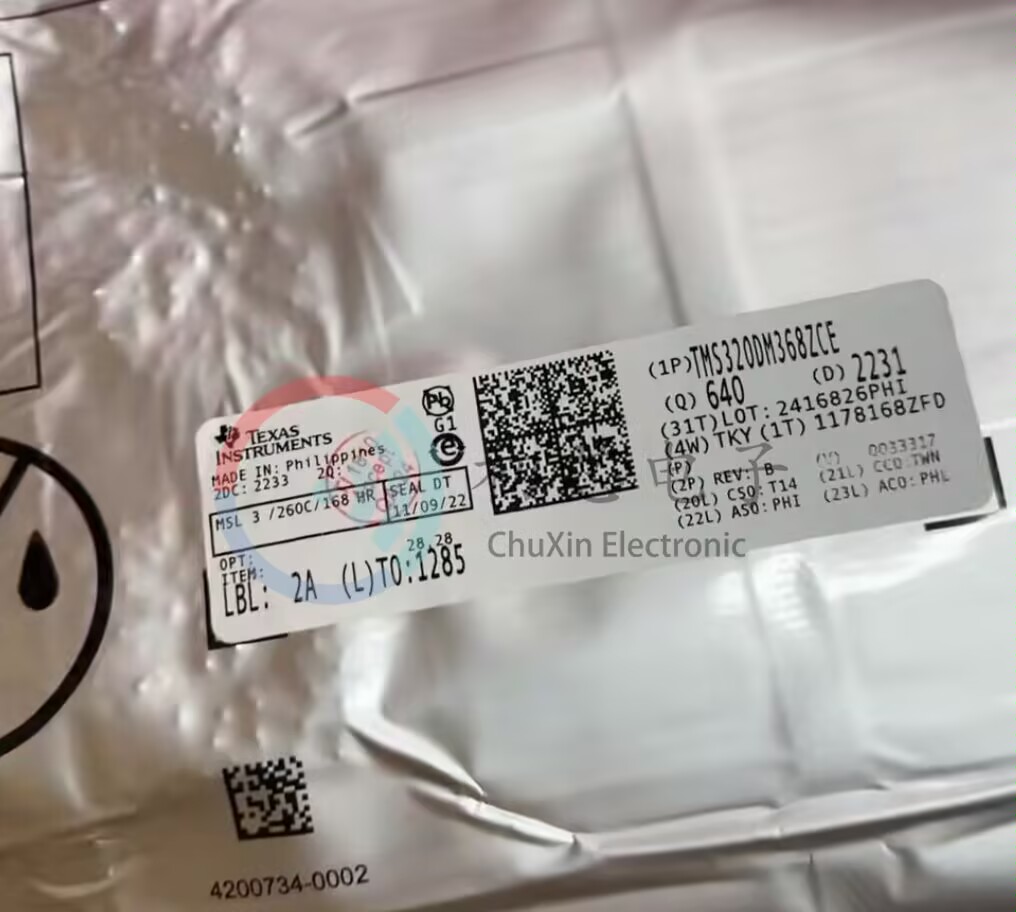 【初芯电子】全新原装 TMS320DM368ZCE 封装BGA 数字信号处理器