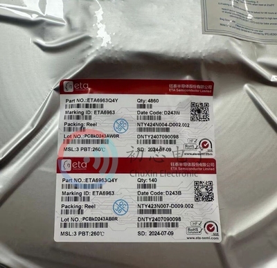 【初芯电子】全新原装 ETA6963Q4Y 封装QFN4×4-24 开关充电芯片