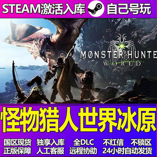 怪物猎人世界冰原Steam游戏激活码CDK入库全DLC正版中文PC游戏