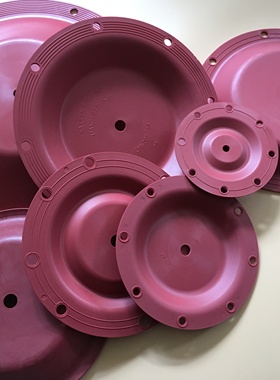 胜佰德气动隔膜泵隔膜片286-095/008/099/007/098-354红色山道胶