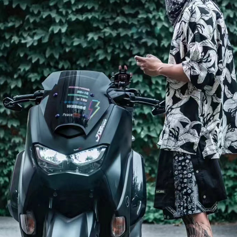 适用雅马哈NMAX155挡风板