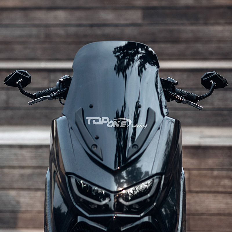 雅马哈NMAX155改装手把后视镜