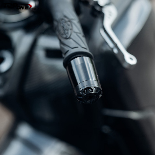 NMAX155手把堵头改装铝合金