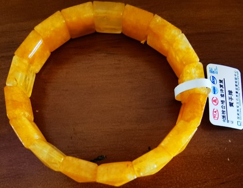 12*12*6mm舒俱来苏纪石橙舒手串手链手环手镯手饰手牌手排