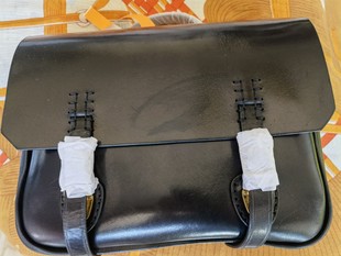 制道手工皮具手工皮包全植鞣头层真牛硬皮邮差包斜挎包女士包包