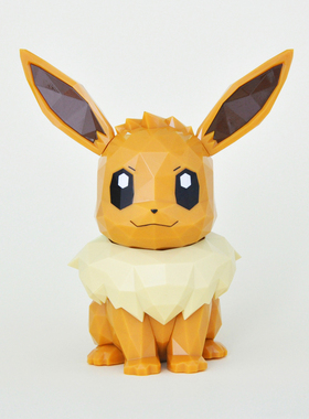 现货日本1000TOYS手办摆件 千值练公仔 POLYGO神奇宝贝 伊布模型