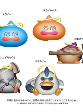 虾壳社 现货日本SQUARE ENIX扭蛋 勇者斗恶龙 美达帕尼 打晕 摆件
