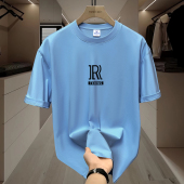 打底衫 短袖 夏季 大码 双R 2024新款 半袖 重磅200g纯棉t恤男女同款