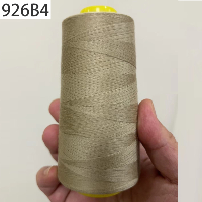 杏绿色402家用高速老式缝纫机线