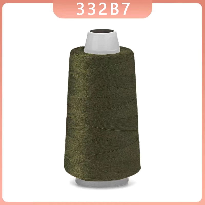 深军绿402高速家用老式缝纫机线