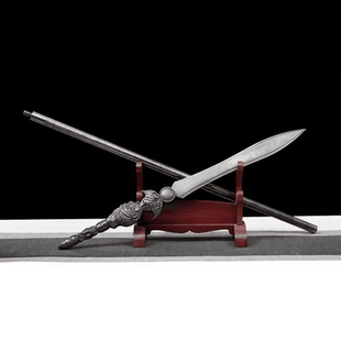 百鸟朝凤枪花纹钢霸王枪长矛冷兵器武术刀剑赵子龙红缨枪未开刃