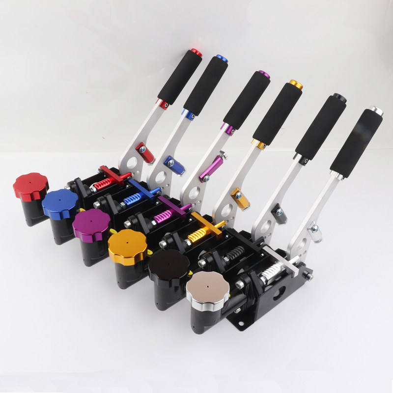 汽车改装通用赛车漂移手刹越野竞技手刹立式可调节液压手刹带油壶