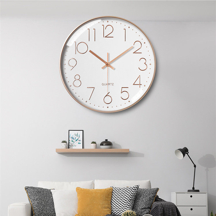 挂钟客厅家用时尚2021