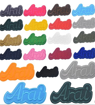 大中小号字母刺绣布贴破洞补丁贴