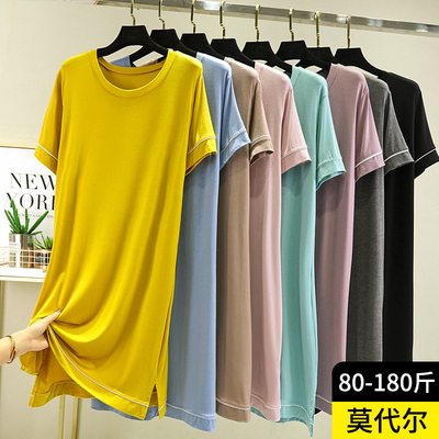 睡裙莫代尔宽松连衣裙