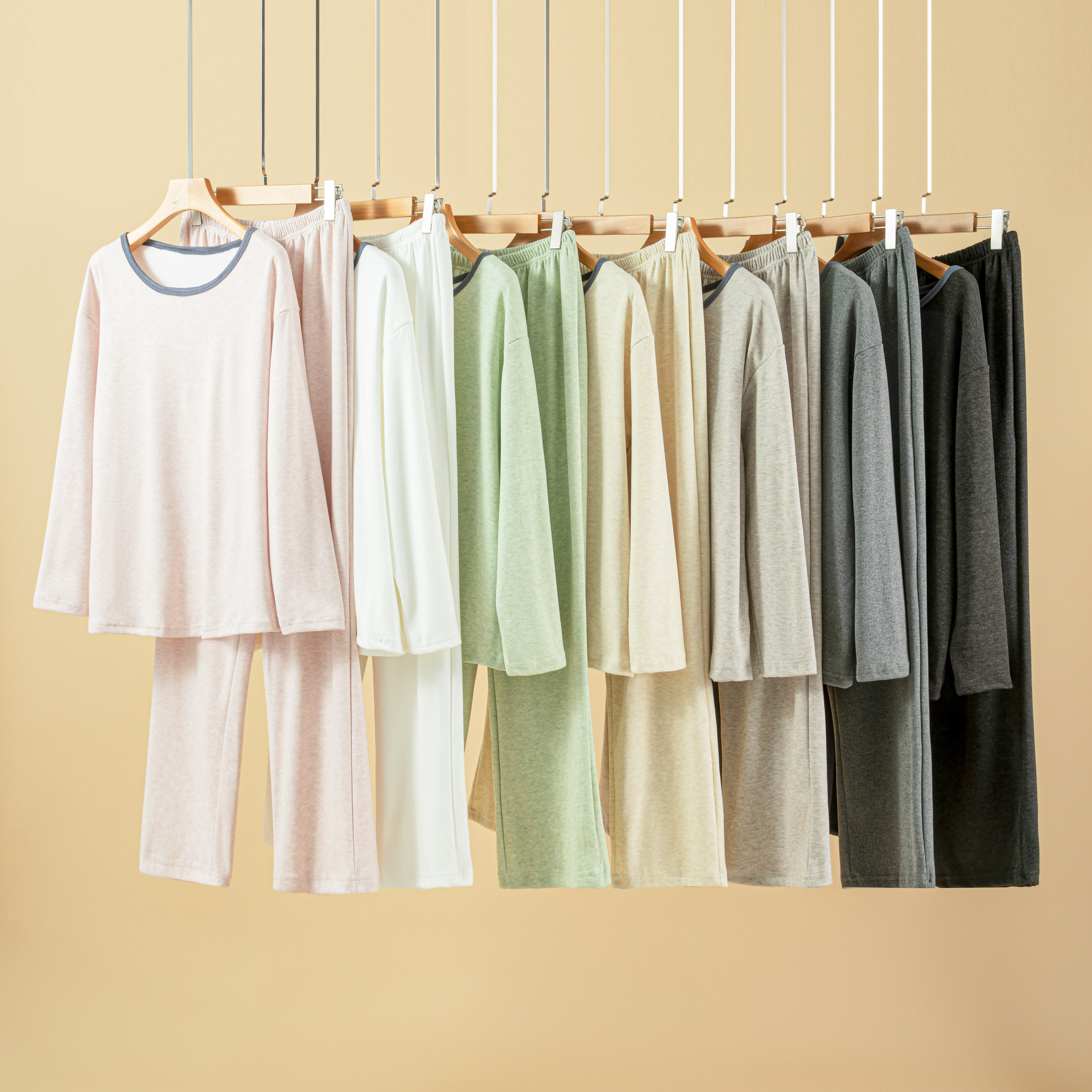 德绒时尚保暖家居服套装女冬季加绒宽松长袖睡衣大码休闲两件套,女士内衣/男士内衣/家居服,睡衣/家居服套装,淘宝优惠券,粉丝福利购,淘宝优惠卷