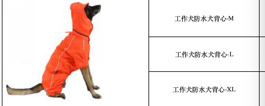 宠物狗狗雨衣