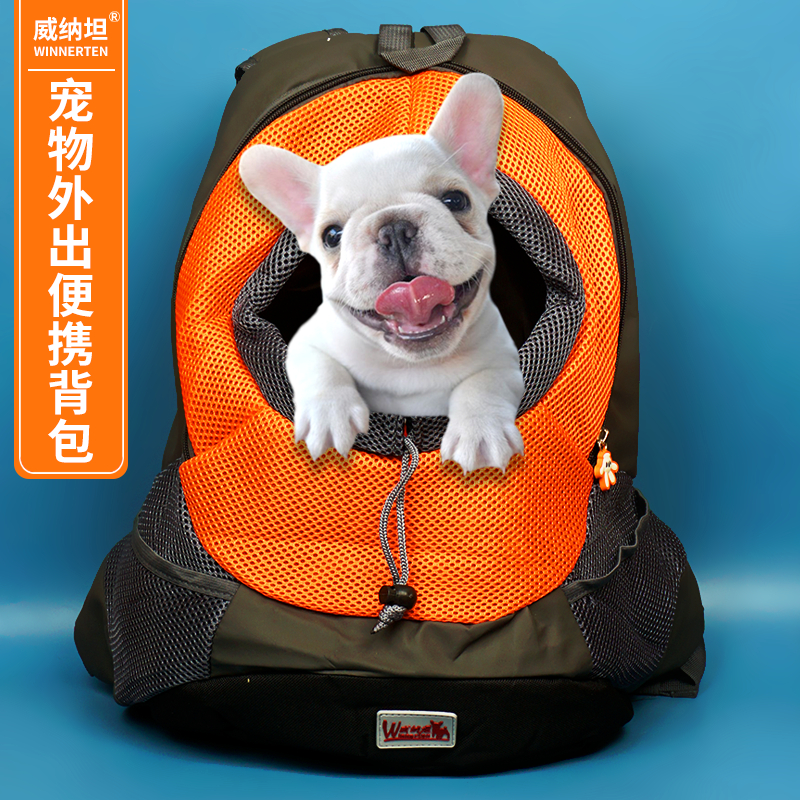宠物背包狗背包猫包宠物狗狗外出包便携包泰迪狗包袋旅行包透气