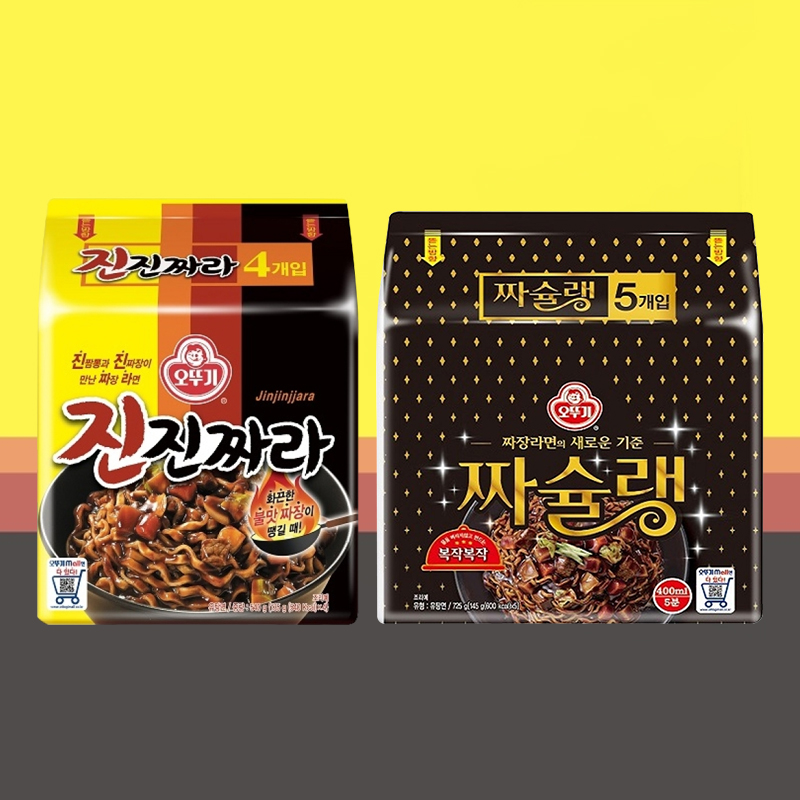 Ottogi炸酱面韩式风味韩国袋装