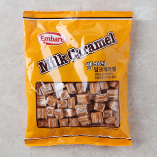 韩国直邮Embare 牛奶焦糖可可奶糖儿童零食成人零食开车犯困2口味