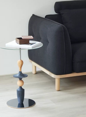 Camino ORIAN CC 艺术玻璃边几创意简约咖啡桌茶几样板房高级边桌