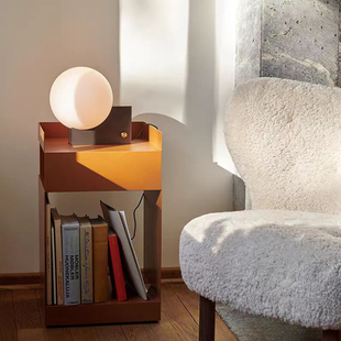 & Tradition Rotate SC73系列金属边几可移动角几床头柜书架