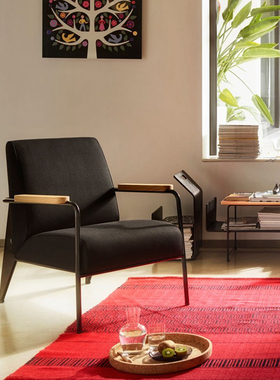 瑞士Vitra Fauteuil Direction 办公椅餐椅扶手椅休闲椅会议椅