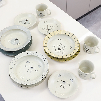 AWASAKA可爱小动物陶瓷餐具