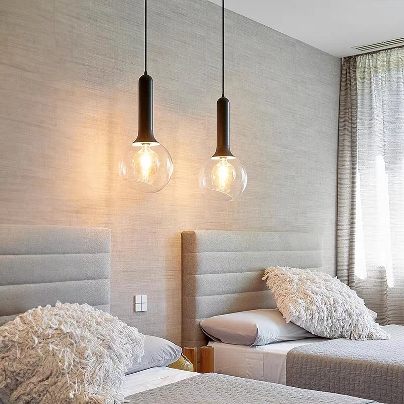 西班牙进口Estiluz Luck现代简约卧室床头吊灯餐厅吧台玻璃吊灯