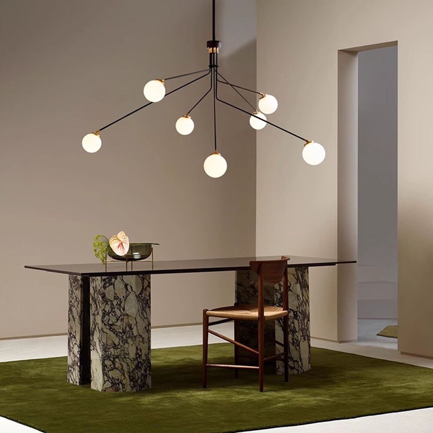 英国进口CTO Lighting Array现代简约餐厅吊灯客厅书房装饰氛围灯