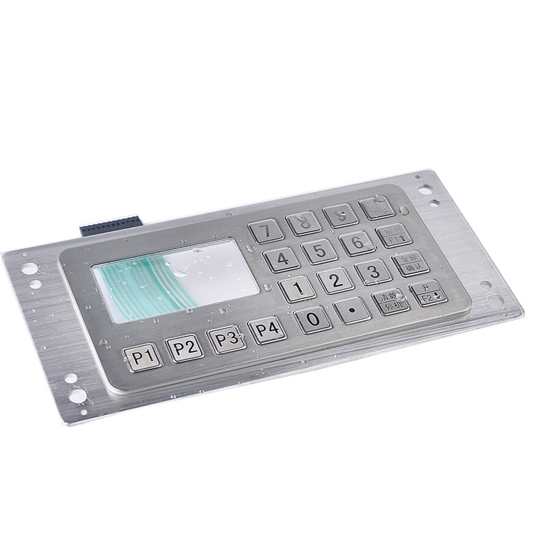 工控不锈钢数字键盘IP65