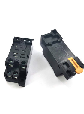 BERM/贝尔美PTF08A-E底座 厚铜片大8脚座  LY2NJ底座测试座