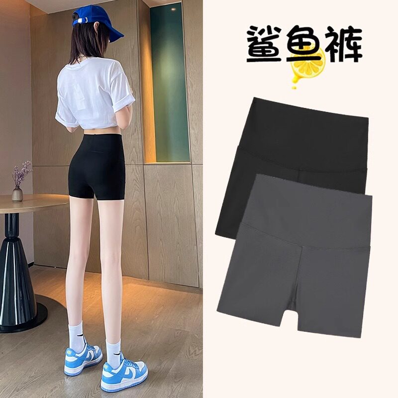 鲨鱼裤女夏季薄款安全裤2025新款防走光高腰收腹瑜伽芭比打底短裤