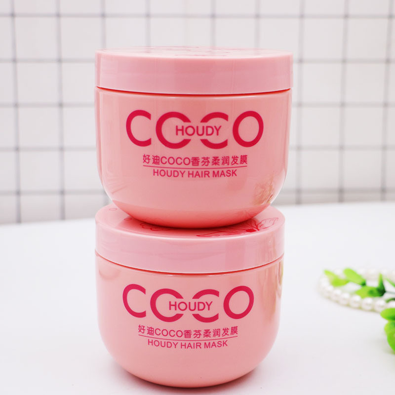 包邮 好迪 COCO香氛柔润发膜350gx2瓶护发倒膜干枯毛躁免蒸焗油膏